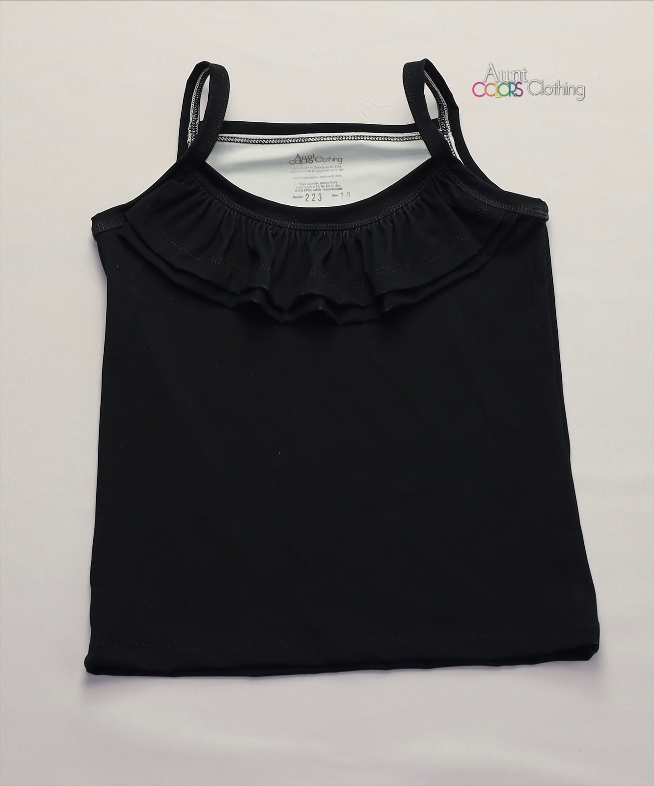 ACC RTS cami double ruffle athletic