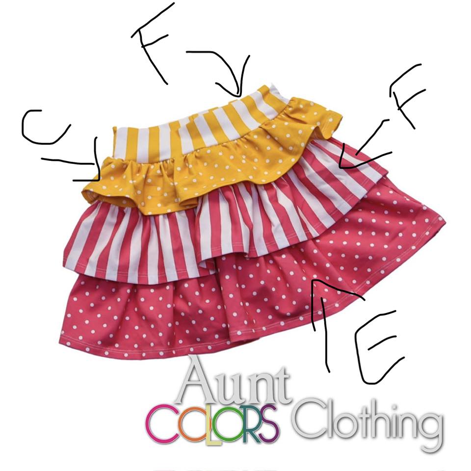 ACC 3/20/26 - Hadley Crop Top, Cupcake Skort, Color spark raglan, Baja shorts & Shorties