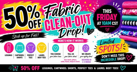 ACC 50% off Fabric Clean Out Drop 7/24/26 - Denim Leggings